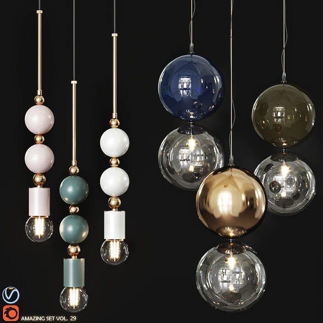 Set pendant lights — Descargar