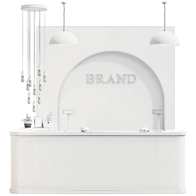 Reception, clothing store cash desk, service counter — Ver 2