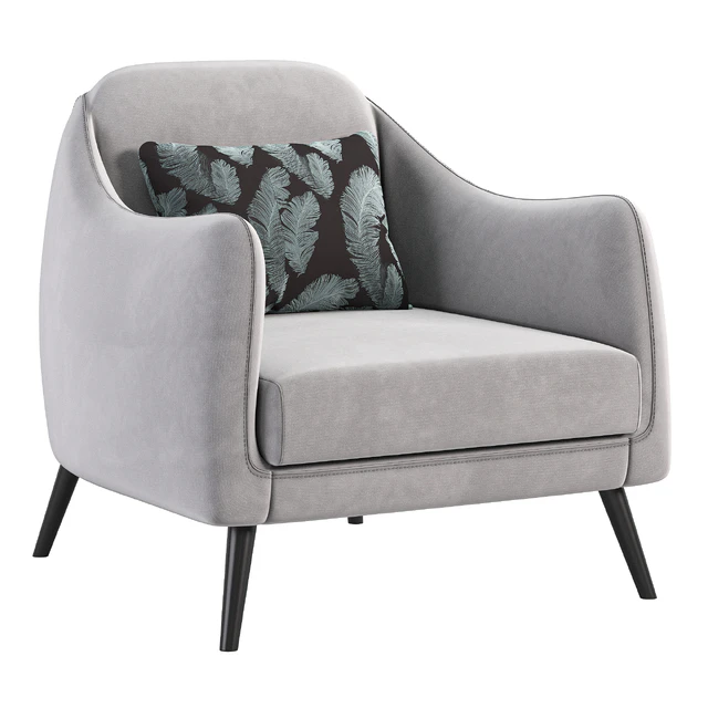 Platea Armchair by Natuzzi — Скачать