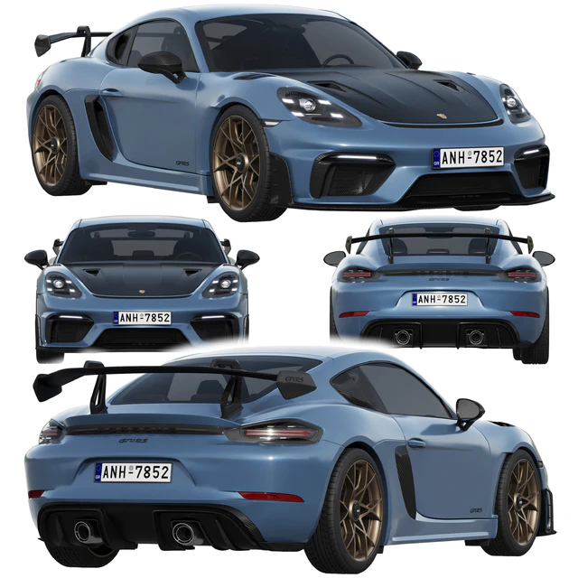 Porsche 718 Cayman GT4 RS 2022 — Descargar