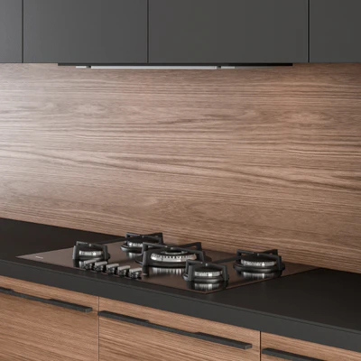 Kitchen Modern - Wooden and Black 59 — Вид 3