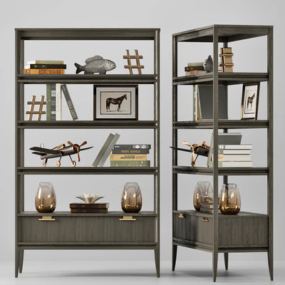 Dantone Home City Showcase with drawer — Ver 1