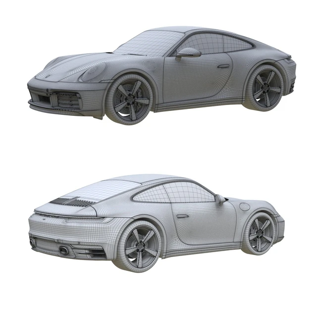 Porsche 911 992 — Descargar