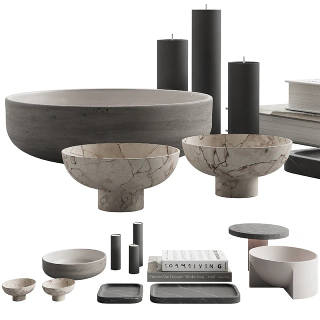 057 Living decor set formliving NEUTRAL PACK 02 — Скачать