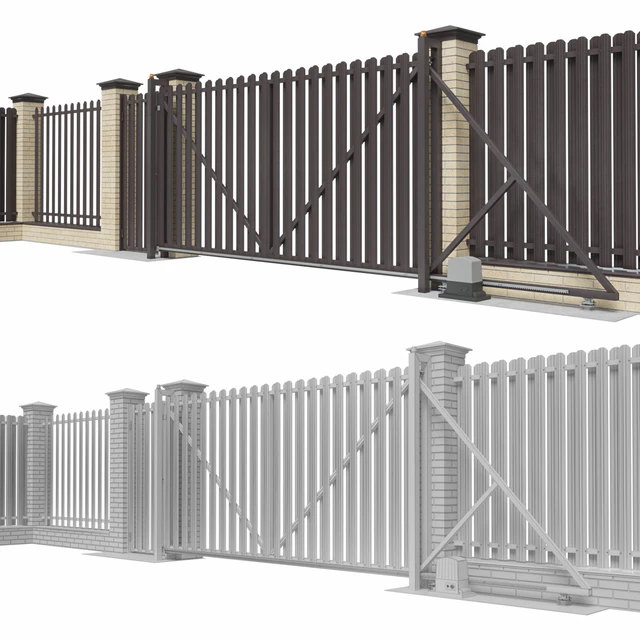 Fence for a private house — Descargar