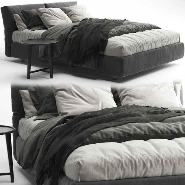 Flexform Newbridge Soft Bed — Descargar