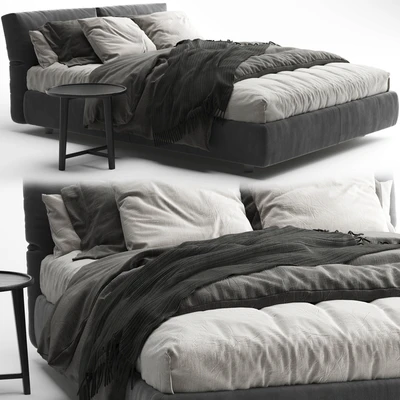 Flexform Newbridge Soft Bed — Ver 1