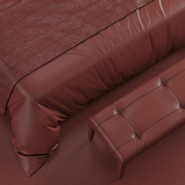 Bed Fendi Cameo Maxi Bed — Descargar