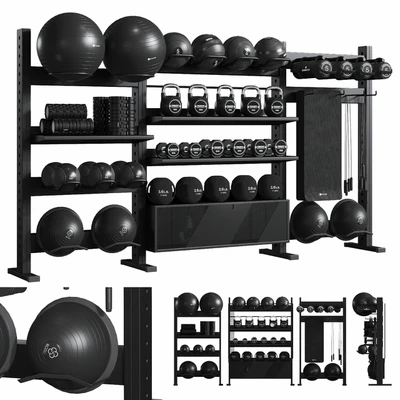ESP GYM Equipment Rack — Ver 1