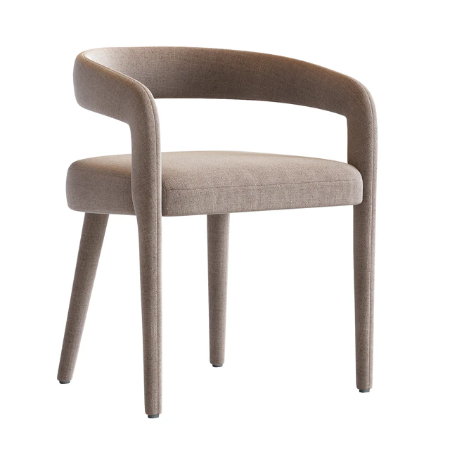 LISETTE WHITE DINING CHAIR — Скачать