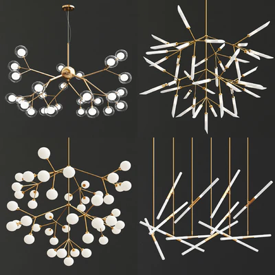 Four Exclusive Chandelier Collection 22 — Ver 1