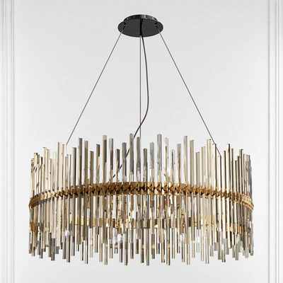 Il Paralume Marina RING TRIEDRO VENETIAN GLASS CHANDELIER — Ver 1