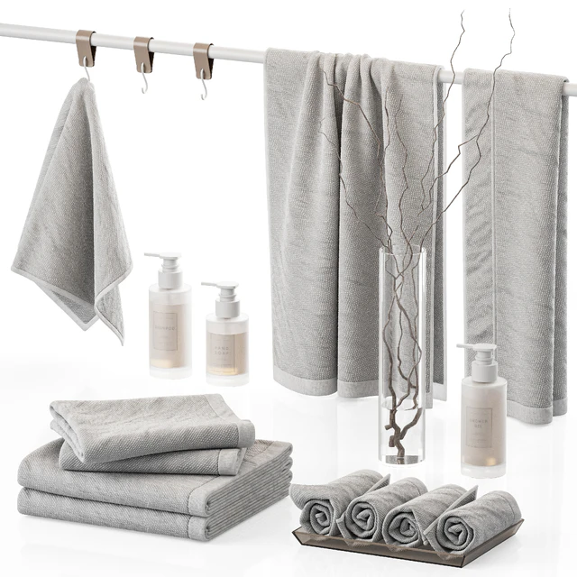 Decorative set for bathroom 04 — Descargar