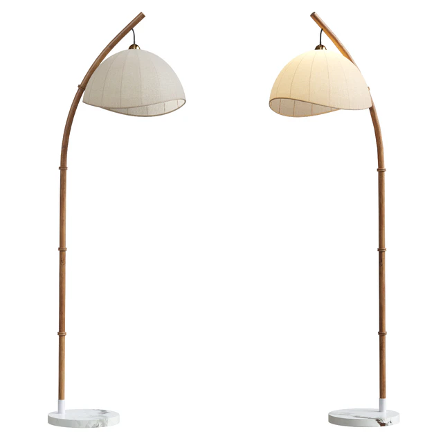 Bamboo floor lamp — Descargar