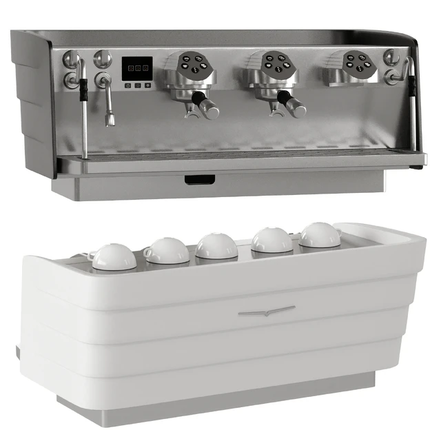 Coffee Makers Set 4 Commercial — Скачать