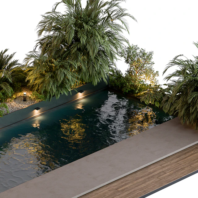 Landscape Furniture with Pool 69 — Скачать