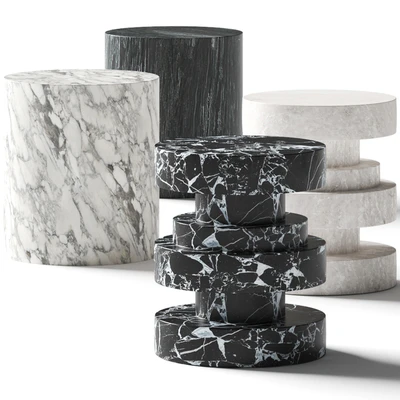 Kelly Wearstler Apollo & Monolith Coffee Tables — Ver 1