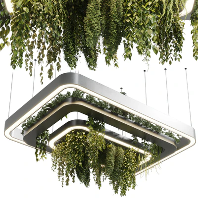 pot light pendant plant light hanging 11 — Ver 1