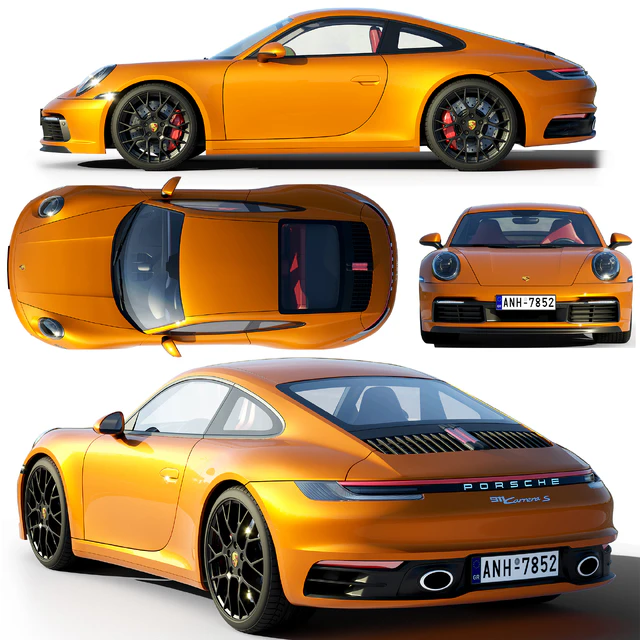 Porsche 911 carrera S 2019 — Скачать