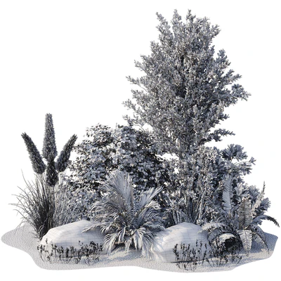 Garden plant set 08 — Вид 3