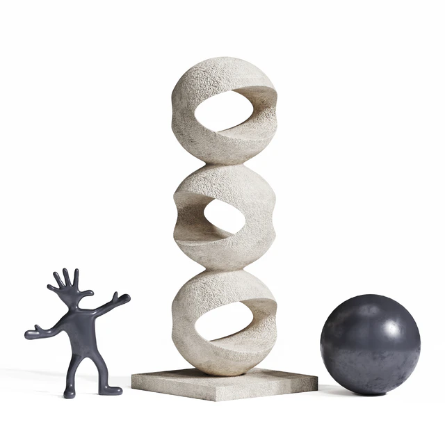 Endless ball ornament sculpture — Скачать