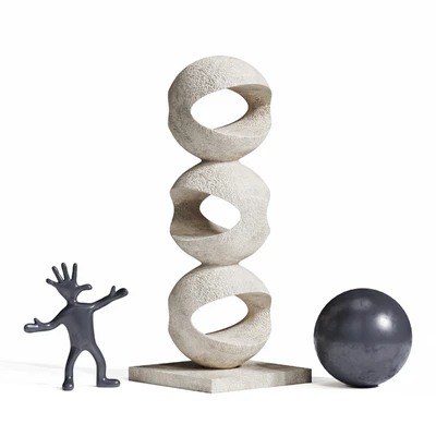 Endless ball ornament sculpture — Вид 1