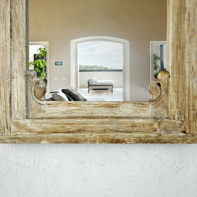 Antique Raja Window Mirror — Descargar