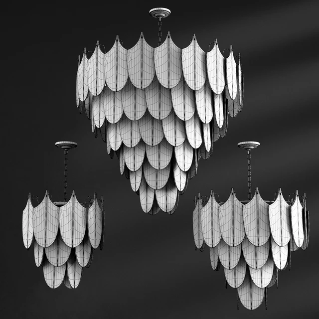 Люстра подвесная Abelia Chandelier Loft-Concept. Потолочная — Скачать