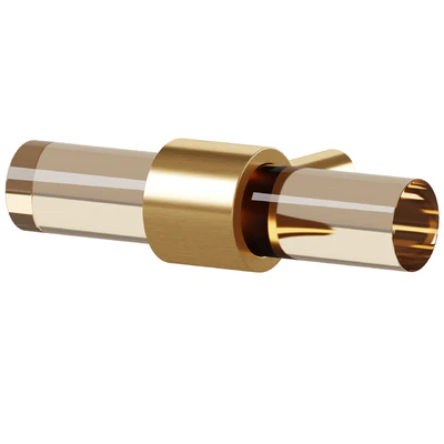 Furniture handle PUR Acrylic & Brass by Meraki — Ver 3