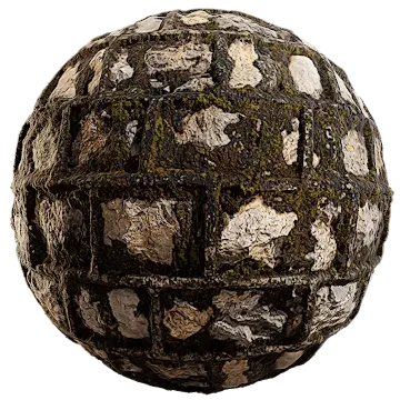 mossy stone wall 023 — Descargar