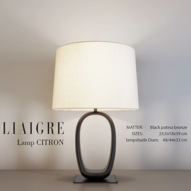 Liaigre CITRON Table Lamp — Descargar