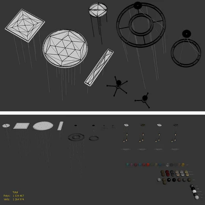 Rothschild & Bickers Ship Pendants clusters — Ver 4