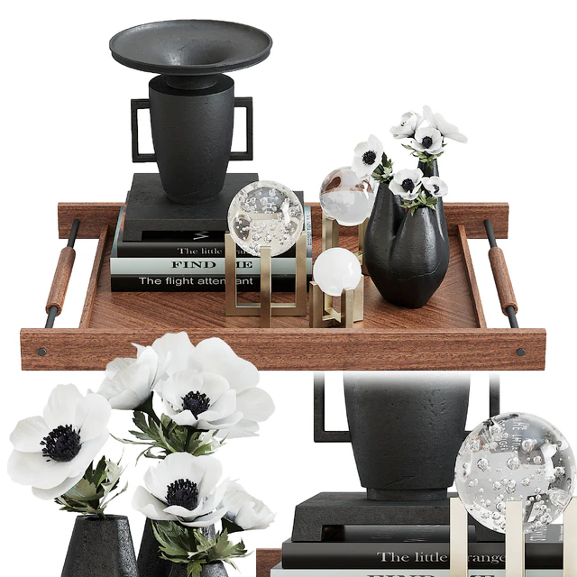 Arteriors anemon decor set — Скачать