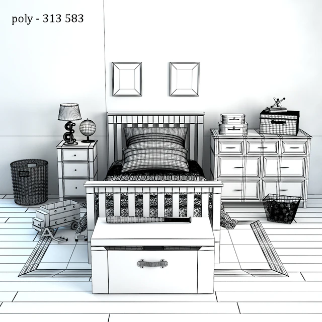 PotteryBarn Elliott Bed — Descargar