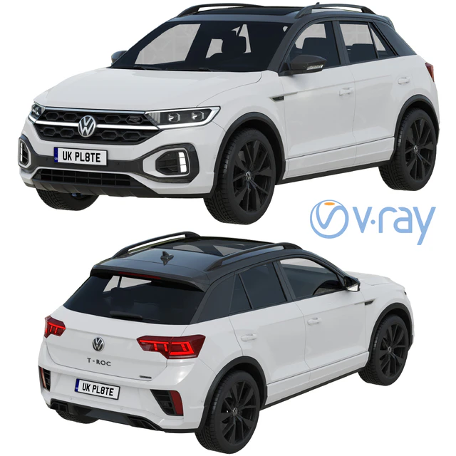 Volkswagen T-Roc R-line 2022 — Descargar