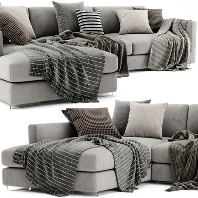 Flexform Magnum Chaise Longue Sofa 2 — Вид 3