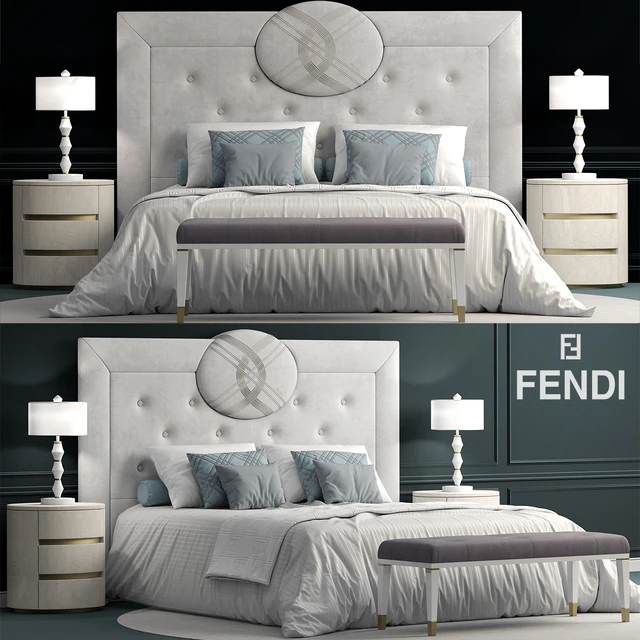 Bed fendi Cameo Maxi Bed — Descargar