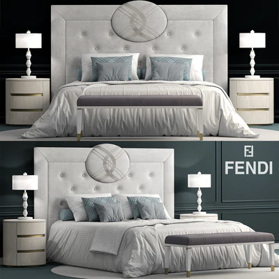 Bed fendi Cameo Maxi Bed — Ver 1