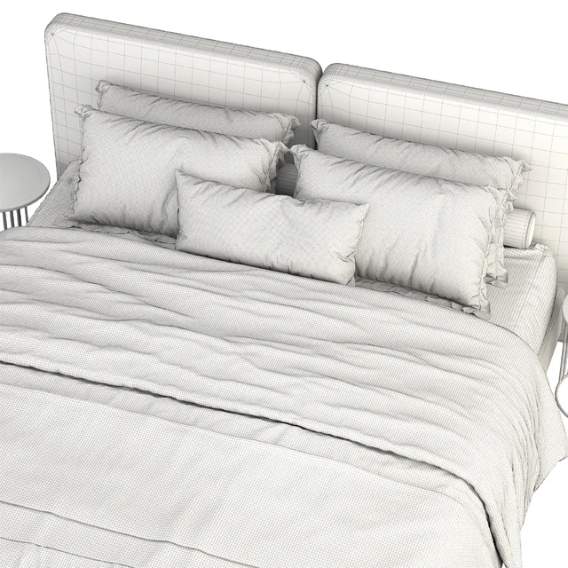Minotti Tatlin bed — Descargar