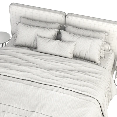 Minotti Tatlin bed — Ver 3