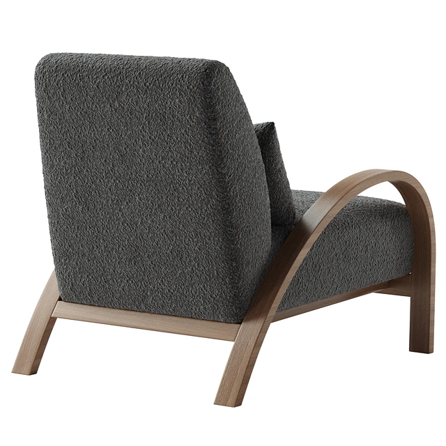 Boucle Bentwood Armchair — Descargar