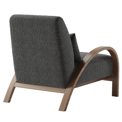 Boucle Bentwood Armchair — Ver 3