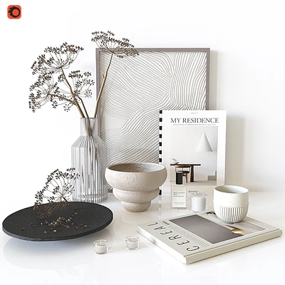 Decorative set dill branches — Ver 1