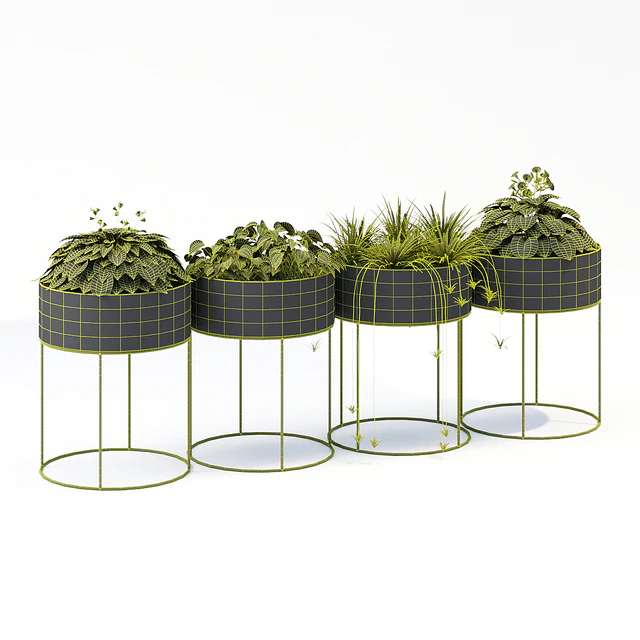 Plant box round — Скачать