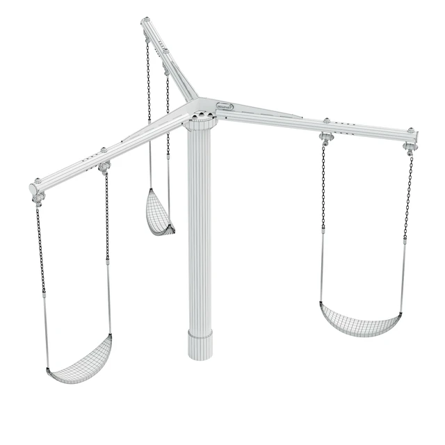 Трехместная карусель Kompan PCM153 — Скачать