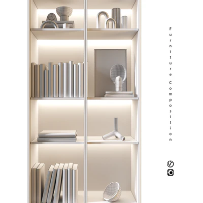 Furniture Composition | 490 | Шкаф — Вид 5