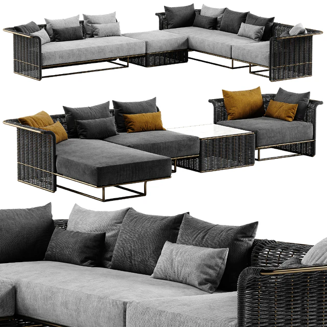 Rugiano Marina sectional sofa — Descargar