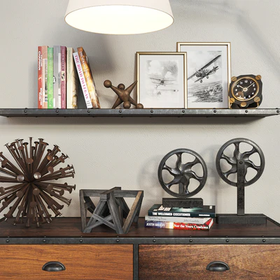 Decorative set in Loft style — Ver 3