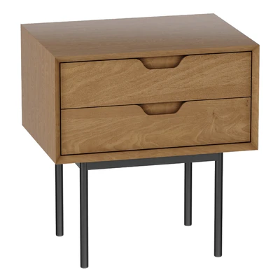 Bedside table with drawers Noyeto — Ver 3