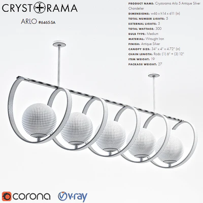 Crystorama 6465 Arlo — Вид 3